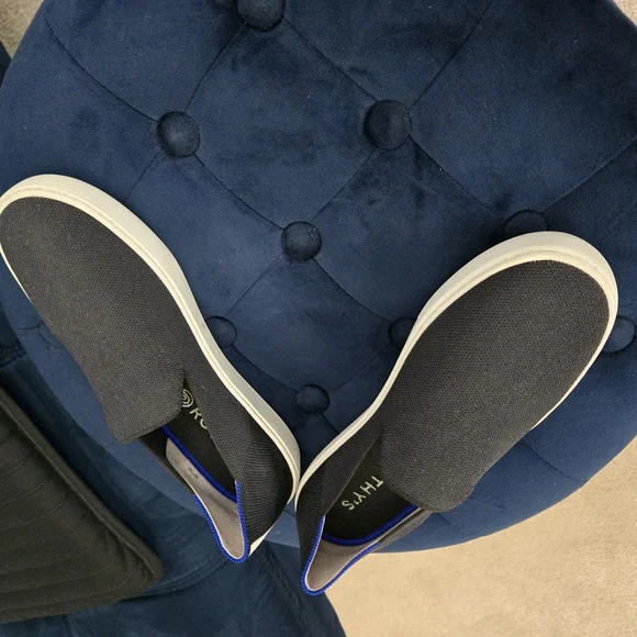 Rothy's The Original Slip On Sneaker, Black Womens Size 8.5 NEW - Picture 5 of 6